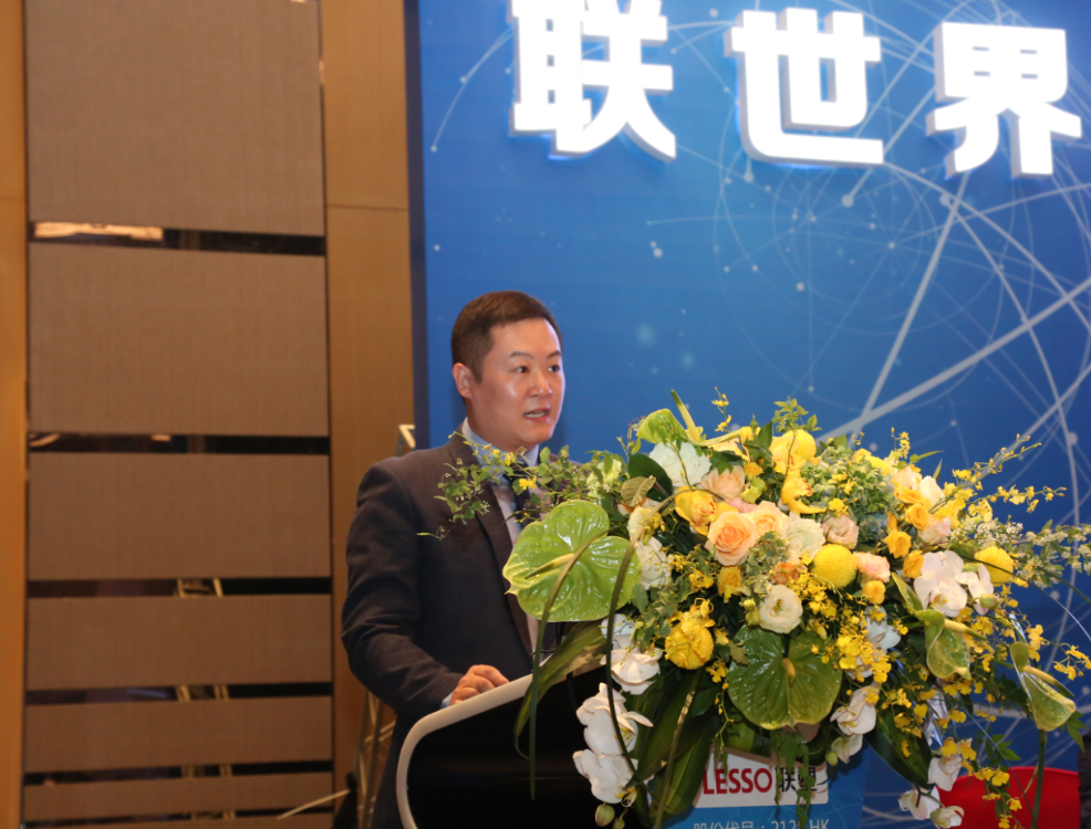 聯塑集團財務總監進行業務推介 聯塑集團財務總監進行業務推介